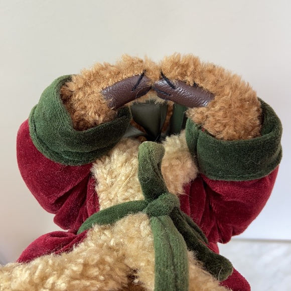 NWOT The Boyds Collection Teddy Bear Christmas Robe - Picture 7 of 14